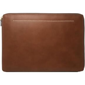 Fossil Leather Laptop Folio , Black (Model: MLG0778001)