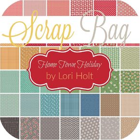 Hometown Holiday Scrap Bag (Approx 2 Yards) by Lori Holt for Riley Blake 2 Yards DIY Quilt Fabric
