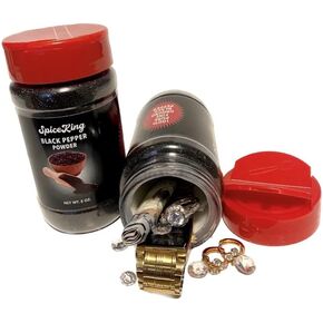 Seasoning Salt Safe Salt Diversion Safe Salt Stash Safe Seasoning Salt Diversion Safe Can Safe with Hidden Compartment to Hide Money, Jewelry, Valuables or ???