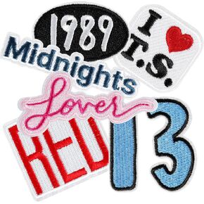 7 Pcs Embroidered Music Patches - Iron On & Sew On Applique Patches for Hats, Clothing, Jackets, Backpacks