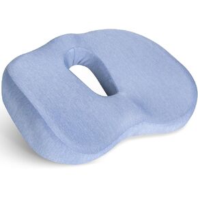 بلدي Oli Seat Cushion Memory Foam & Cool Fabric Office Crast Crafs Hole & O على شكل O. in Kuwait