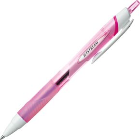 Uni Jetstream Standard Ballpoint Pen - 0.7 mm - Black Ink - Pink Body