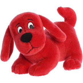 Aurora® Playful Clifford® Stuffed Animal - Childhood Nostalgia - Lasting Companionship - Red 8.5 Inches