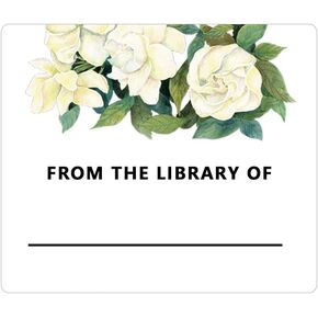 Top Label 2 x 2 Inch This Book Belongs to Stickers, Direct Thermal Labels, Bookplate Stickers, Library Labels, 500 Pcs