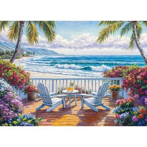 Seaside Lifestyle Jigsaw Puzzles 1000 Pieces for Adults Coastal Beauty 1000 Piece Jigsaw Puzzles for Adults