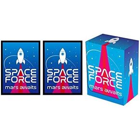 Legion Space Force Deck Box + 100 Matching Double Matte Finish Space Force Sleeves