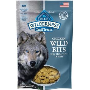 Blue Buffalo Wilderness 100% Grain-Free Wild Bits Chicken Recipe Dog Treats - 4oz Pack of 8