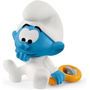 Schleich Smurfs, Collectible Retro Cartoon Toys for Boys and Girls, Baby Smurf Toy Figurine, Ages 3+