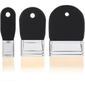 3 PCS مجموعة فرشاة الطلاء المسطحة ، 1 "، 2" ، 3 "فرشاة الطلاء العريضة ، فرشاة الطلاء الصغيرة ، فرش الطلاء نايلون ، فرش الطلاء الفنية المجداف ، فرش الطلاء ، فرشاة المقياس للزيت ودهانات الأكريليك in Kuwait