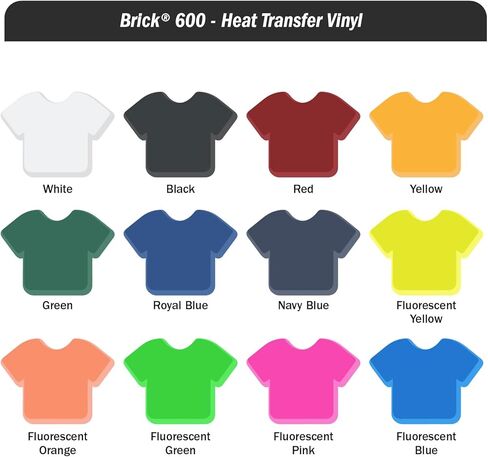 Siser Brick 600 Heat Transfer Vinyl, 11.8" x 3FT Roll (Navy Blue - HEX #414C60) - Compatible with Siser Romeo/Juliet & Other Professional or Craft Cutters - 3D HTV - CPSIA Certified in Saudi Arabia