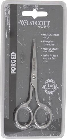 Westcott 6in مقص الورق والنسيج المزور ، مقص دقيق للخياطة والحرف والفن والمكتب in Kuwait