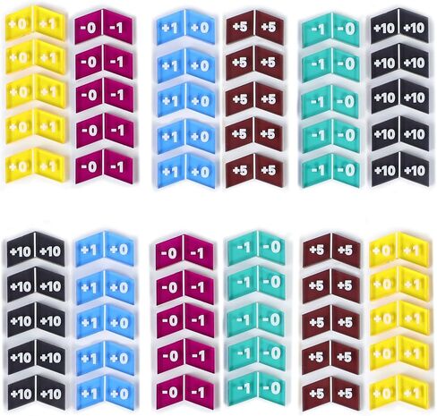 60Pcs MTG Counters/Keyword Counters for Magic The Gathering, Colorful Coded MTG Tokens, Improved Gameplay with This Great Magic The Gathering Gift/MTG Gift in Kuwait