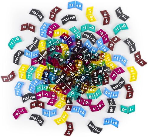 60Pcs MTG Counters/Keyword Counters for Magic The Gathering, Colorful Coded MTG Tokens, Improved Gameplay with This Great Magic The Gathering Gift/MTG Gift in Kuwait