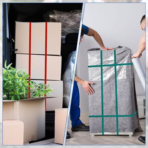 36 Pcs Variety Extra Large Moving Rubber Bands 42" 36" and 30" Rubber Straps Furniture Moving Supplies for Packing Pallets and Packing Blankets (Red,blue,green) in Kuwait