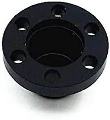 RCLions RC Car 1.9inch Wheel Rims Hub Cap for 1/10th Scale RC Electric Crawler Car (Black) in Kuwait