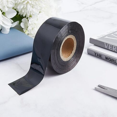 Gorgecraft 120m*30mm حار ختم الورق ورق الذهب الورق المعدني والرقاقة نقل الحرارة رقائق ورقة أناقة الورق الورق لآلة البرونز الجلدية pu نقل الحرارة المذهبة in Kuwait