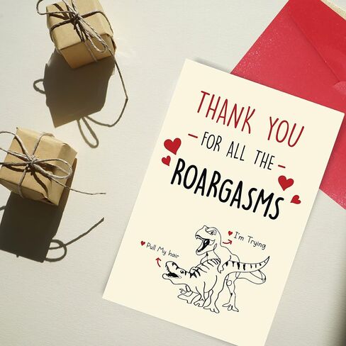 بطاقات يوم Cheerin Valentines بالنسبة له وللاحتياجات المضحكة المرحة مع مظروف - الذكرى السنوية لزوج زوجة زوجة صديقها صديقها in Kuwait
