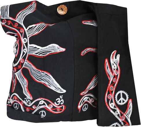 Mandala Crafts Hippie Bag - Boho Bag - Hobo Hippie Purse - Indie Style Hippie Crossbody Bag - Bohemian Sling Shoulder Bag in Kuwait