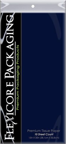 Flexicore Packaging |Orange Gift Wrap Tissue Paper | Size: 15 Inch X 20 Inch | Count: 10 Sheets | DIY Craft, Art, Wrapping, Crepe, Decorations, Pom Pom, Packing & Party (Lime Green) in Kuwait