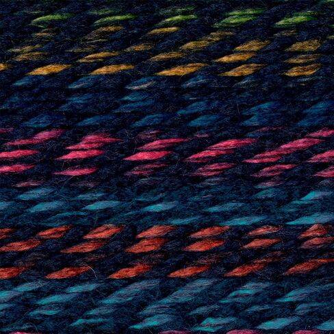 خيوط Lion Brand - صوف - صوف وسرعة - مطبوعات وخطوط - 3 عبوات مع مقياس الإبرة - 640-535 (River Run) in Kuwait