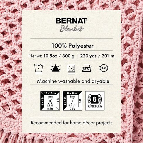 Bernat Blanket Twist Dove Yarn - 2 Pack of 300g/10.5oz - Polyester - 6 Super Bulky - Knitting/Crochet in Saudi Arabia