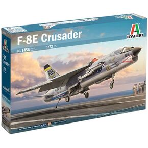 Italeri 1456 Vought F-8E Crusader 1/72 Scale Plastic Model Kit