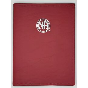 Narcotics Anonymous NA Step Working Guides Book Cover with Logo Red