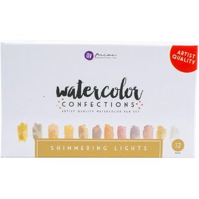 Prima Marketin ART PHILOSOPHY Watercolor Confection Shimmering Lights Watercolor Confections Prima Watercolors 655350590260