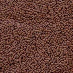 Miyuki Delica 11/0 Cylinder Seed Beads - Dyed SF Op Sienna - DB0794 5 Grams