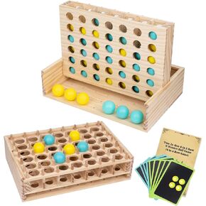 Wooden 4 على row و Bounce Ball Games ، واثنتان من كل أربعة على صف ، ولعبة Bounce Ball Party ، ترتد قبالة اللعبة للأصدقاء والعائلة