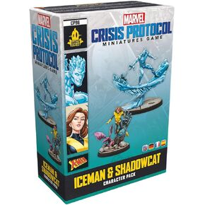 Marvel: Crisis Protocol Iceman & Shadowcat Character Pack - X-Men Miniatures with New Team Tactics! Tabletop Superhero Game, Ages 14+, 2 Players, 90 Minute Playtime, Made by Atomic Mass Games