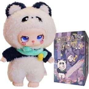 CALEMBOU Plush Doll Blind Box, 8.5'' Cute Stuffed Animal Plush Toys, Kawaii 1 of 6 Possible Mystery Collectible Toys Cute Soft Animals Charm Birthday Gifts (Liila's Lucky Cat Series)