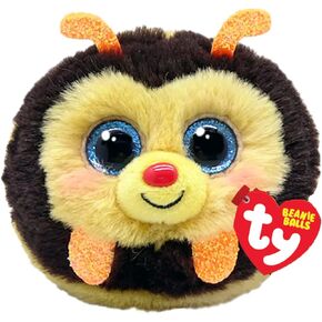 Ty Puffies (Beanie Balls) Plush - Zinger The Bumble Bee (3 Inch)