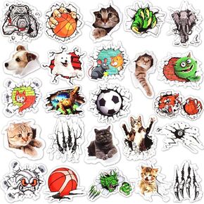 Sushi Octopus Stickers for Kindle Kids Octopus Stickers Water Bottles Scrapbook Book Waterproof(50 Pcs)