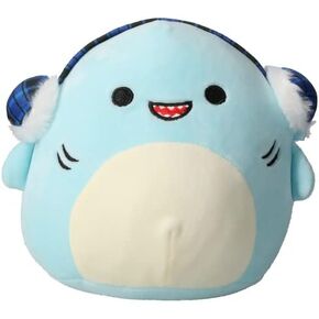 Squishmallow Official Kellytoy 7.5 Inch Soft Plush Squishy Toy Animals (Sharon The Shark)