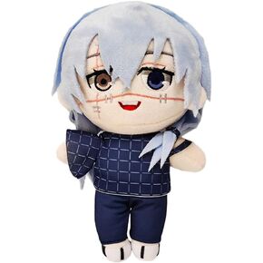 JCvCX Three Pigtail Cute Boy Plush Toy Stuffed Figurine Doll Soft Plushies Pillow