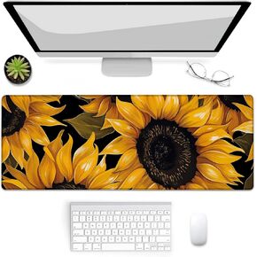 Gaming Mouse Pad, Cats Mouse Pad, Desk Mat, Non-Slip Rubber Base MousePads for Computers Laptop Office School Home Accessories Decor 31.5" x 11.8"