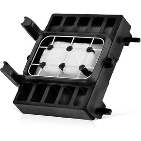 Printer Waste Ink Pad Replacement Compatible with Epson R1390 L1800 1390 1400 1430 1500W Printer, Waste Ink Pad Capping Station Dtf Printhead Replacement(Black)