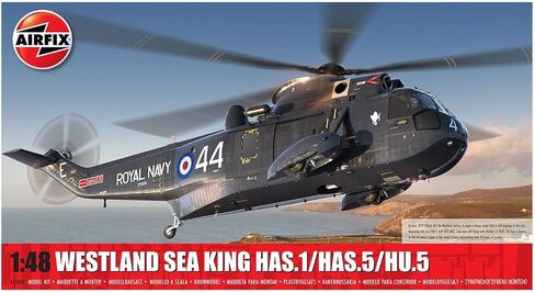Airfix Westland Sea King HAS.1 / HAS.5 / HU.5 1:48 Royal Navy Helicopter Plastic Model Kit A11006 in Saudi Arabia