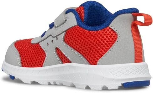 Saucony Ride Jr Sneaker, Navy/Citron, 7.5 Wide US Unisex Little_Kid in Kuwait