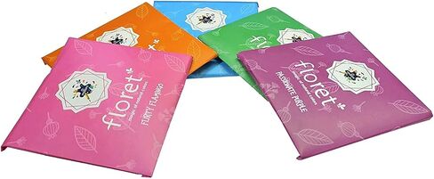 Craftsman 5 Colors × 80 جرامًا كل Floret Herbal Holi Gulal Safe Colors Eco ودية متعددة الألوان هولي من التبرعات ، وحفلات ، و 5 آلاف ماراثون ، ورينجولي ، والمخيمات الصيفية ، والمهرجانات in Kuwait