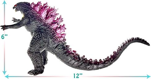 TwCare Godzilla vs. Kong Toy Action Figure: King of The Monsters, Movie Series Movable Joints Soft Vinyl, Travel Bag in Kuwait