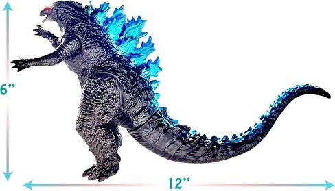 TwCare Godzilla vs. Kong Toy Action Figure: King of The Monsters, Movie Series Movable Joints Soft Vinyl, Travel Bag in Kuwait