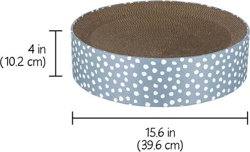 مجموعة Kitty City Cat Jound Round Bed Scratcher ، نمط القط in Saudi Arabia