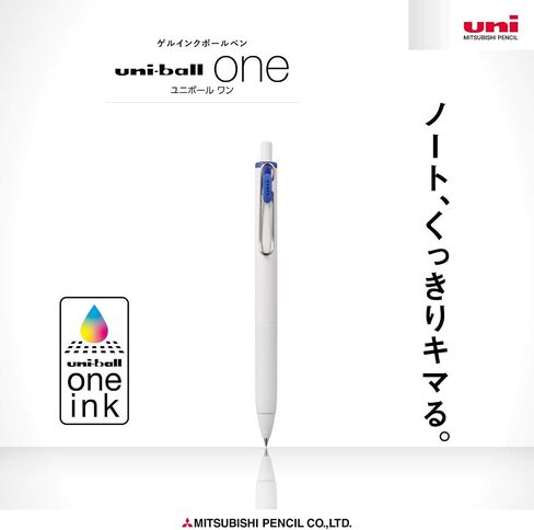 Mitsubishi Pencil Uniball One Gel Ballpoint Pen, 0.5, Red, 10 Pieces in Kuwait