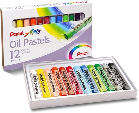 Pentel Oil Pastel Set (Pack of 12) in Saudi Arabia