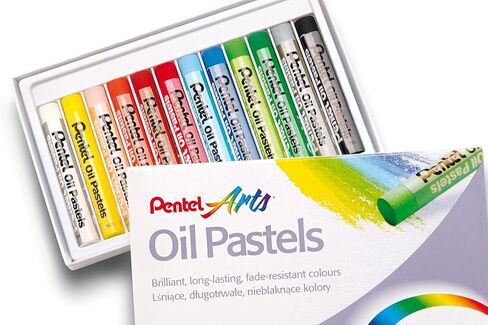 Pentel Oil Pastel Set (Pack of 12) in Saudi Arabia