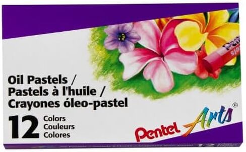 Pentel Oil Pastel Set (Pack of 12) in Saudi Arabia