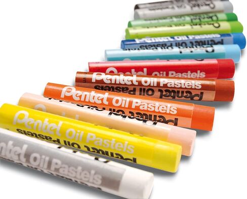 Pentel Oil Pastel Set (Pack of 12) in Saudi Arabia