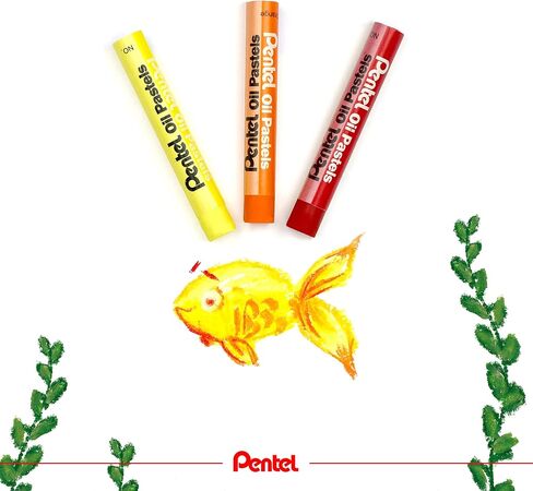 Pentel Oil Pastel Set (Pack of 12) in Saudi Arabia
